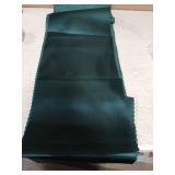 Dark Green Suede Leather Fabric
