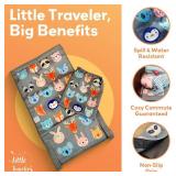 Little Traveler Toddler Airplane Bed & Seat Extender Cozy & Easy Setup Airplane Bed for Kids, Ages 1-4