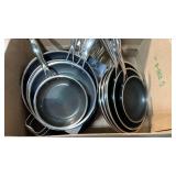 Lot of Hexclad Cookware in various conditions