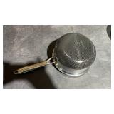 HexClad Hybrid Nonstick 1-Quart Saucepan, Stay-Cool Handle, Dishwasher-Friendly, Oven-Safe Up to 900°F, Induction Ready, Compatible with All Cooktops (NO LID)