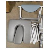 Aliseniors Heavy Duty Bedside Commode, 500lbs Extra-Wide Bariatric Commode Chair for Adults & Seniors, Portable Toilet Seat with Arms, Adjustable Potty Chair Bucket with Lid, Tool-Free Assembly, Retai