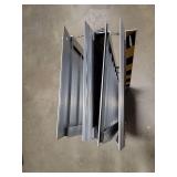 NEOWISM Protable Wheelchair ramp 6FT,Non-Slip Folding Aluminum Handicap Ramps,Threshold Ramps for Home,Holds up to 600lbs,Wheelchair ramp for Steps,Stairs,Doorways (6FT Useing Height 6-18inch), Retail