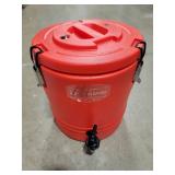 Finopro Insulated Beverage Dispenser 12L, Hot & Cold Drink Dispenser with 304 Stainless Steel Interior, Portable Water Cooler for Camping, Parties, and Coffee - 3.2 Gallon Cooler with Drink Dispenser,