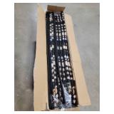 RORA Bullnose Carpet Stair Treads Non-Slip Stair Treads for Wooden Steps, Washable Stair Carpet, Floral Stair Rugs, Runner Indoor Stair Mats for Pets Elder,14pcs,29.5 