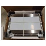 Hally Stainless Steel Table for Prep & Work 24 x 48 Inches, NSF Commercial Heavy Duty Table with Undershelf and Galvanized Legs for Restaurant, Home and Hotel, Retail $180