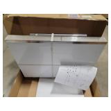 Hally Stainless Steel Table for Prep & Work 24 x 48 Inches, NSF Commercial Heavy Duty Table with Undershelf and Galvanized Legs for Restaurant, Home and Hotel, Retail $180