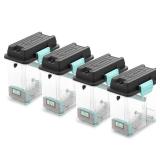 Polymaker 3D Printing Filament Storage Box 4 Pack PolyDryer Boxes for Continuous Filament Sealing and Protection, 3D Printer Filament Holder Compatible with PA Nylon, PLA, PVB, PETG, ABS, TPU Retail $