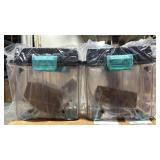 Polymaker 3D Printing Filament Storage Box 4 Pack PolyDryer Boxes for Continuous Filament Sealing and Protection, 3D Printer Filament Holder Compatible with PA Nylon, PLA, PVB, PETG, ABS, TPU Retail $