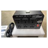 Yinleader 5000W Voltage Converter Transformer Step Up 110V-120V to220V-240V or Step Down 220V to 110V AC Power Converter w/US Standard Power Cord,Circuit Breaker Protection Retail $139.99 FACTORY SEAL