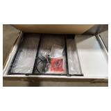 3D Printer Table with Filaments Storage 3D Printer Stand Filament Storage Rack Heavy Duty 3D Printer Desk with Drawer Brown Retail $169.88 FACTORY SEALED