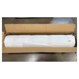 MorningRo 430 Stainless Steel Sheet Metal 48 x 120 Inches 24ga Metal Plates Panel #4 Brushed Finish Magnetic Mount Board Wall Food Truck Restaurant Crafting Kitchen Floor Trailer Garage Gym 1 Pack Ret