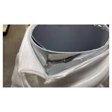 MorningRo 430 Stainless Steel Sheet Metal 48 x 120 Inches 24ga Metal Plates Panel #4 Brushed Finish Magnetic Mount Board Wall Food Truck Restaurant Crafting Kitchen Floor Trailer Garage Gym 1 Pack Ret