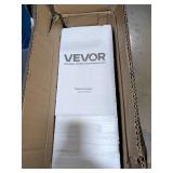 VEVOR Electric Oil Filled Radiator, 1500W Radiant Space Heater with LED Screen, Over-Heat Protections,24h Timer, Portable Handle Casters, Thermostat,Remote Control for Indoor Use,Black, Works Great, M