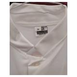 APPEARS NEW - Superior Style White Kitchen Jacket (Size 34/Small) 2 Pack