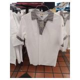 APPEARS NEW - Chef Designs Houndstooth Pattern Chef Coat (Large)