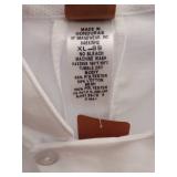 APPEARS NEW - Chef Designs Professional White Double-Breasted Chef Coat (Size XL)