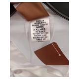 APPEARS NEW - Chef Designs Professional White Chef Coat XXL