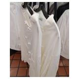 APPEARS NEW - Artex White Cotton Chef Coat (Size 3X/ 2 Pack)