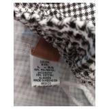 APPEARS NEW - Chef Designs: Professional Chef Pants Black and White Checkered (Size Large/4 Pack)