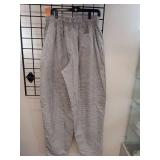APPEARS NEW - Black and White Checked Chef Pants (Size 2XL/4 Pack)