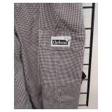 APPEARS NEW - Chefwear Houndstooth Cargo Pants (Size 2XL / 2 Pack)