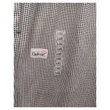 APPEARS NEW - Chefwear Houndstooth Chef Pants Size XL