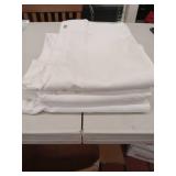 APPEARS NEW - PST White Chef Pants Style-407 TZ ( Size 32/32 - 3 Pack)