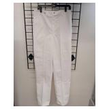 APPEARS NEW - PST Professional White Chef Pants Style 407 TZ (Size 32/34)