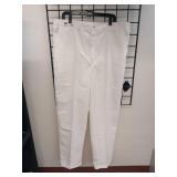 APPEARS NEW - PST Professional White Chef Pants Style 407 TZ (Size 40/32)