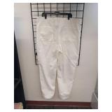 APPEARS NEW - PST Professional Chef White Cotton Blend Pants Style 407 ( Size 42/32)