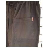 APPEARS NEW - Chef Designs Professional Black Chef Pants (Size XL)