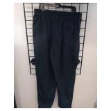 APPEARS NEW - Pinnacle Professional Black Chef Elastic Waist Pants (Size 5X - 3 Pack)