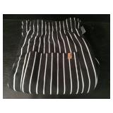 APPEARS NEW - Chef Designs Professional Striped Chef Pants (Size XL)