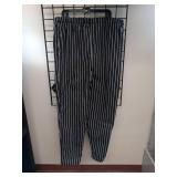 APPEARS NEW - Chef Designs Striped Chefs Pants (Size XXL-2 Pack)
