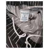 APPEARS NEW - Kitchen Basix by Pinnacle Pinstripped Chef Pants (Size 3XL)