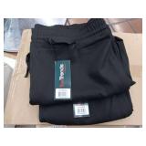 APPEARS NEW - ChefTrends by Pinnacle Black Chef Jogger Pants (XL/2Pack)