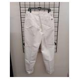 APPEARS NEW - Chef Designs White Professional Kitchen Pants Size 36/36 (Set of 3)