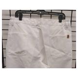 APPEARS NEW - Chef Designs White Professional Kitchen Pants Size 36/36 (Set of 4)
