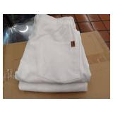 APPEARS NEW - Chef Designs White Professional Chef Pants (32/36) 2 Pack