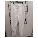 APPEARS NEW - Best Manufacturing White Professional Chef Pants 38x34