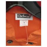 APPEARS NEW - Chefwear Orange Professional Chef Coat size Medium