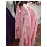 APPEARS NEW - Chefwear Pink Professional Chef Coat. Size Large. 2 Pack