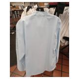 APPEARS NEW - Chefwear Professional Chef Coat Light Blue. Size Large