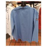 APPEARS NEW - Chefwear Blue Professional Chef Coat. Size Large