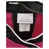 APPEARS NEW - Five Star Fundamentals Pink Chef Coat XL