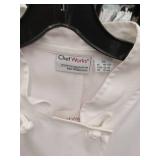 APPEARS NEW - Chef Works Professional White Chef Coat XL