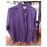 APPEARS NEW - Chefwear Purple Professional Chef Coat 2XL