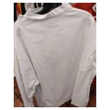 APPEARS NEW - Kitchen Basix 2XL White Chef Coat Set of 3