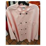 APPEARS NEW - Chefwear Pink Professional Chef Coat 2X