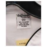APPEARS NEW - Chef Trendz Professional White Chef Coat 2XL